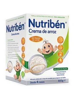 Nutribén Crema De Arroz 600 gr