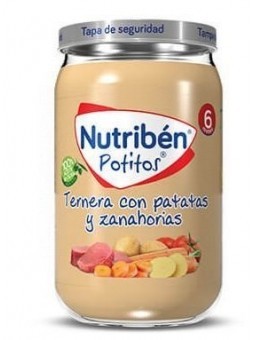 Nutribén Potitos Ternera...