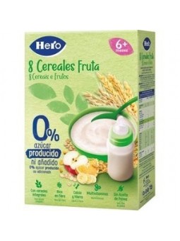 Hero 8 Cereales Fruta 340g