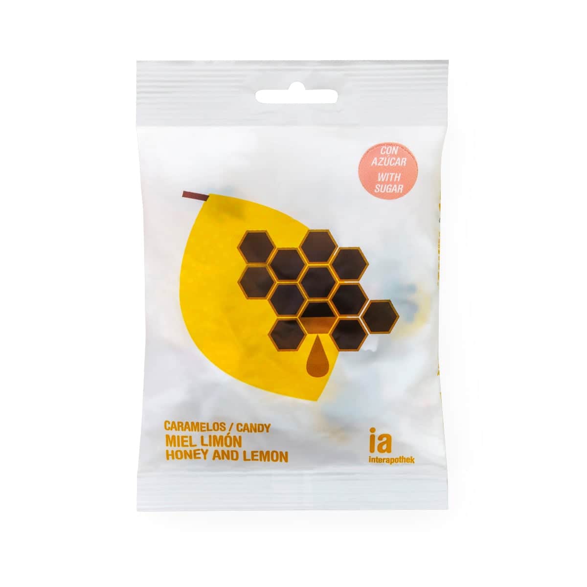 Interapothek Caramelos Miel-Limón 50g