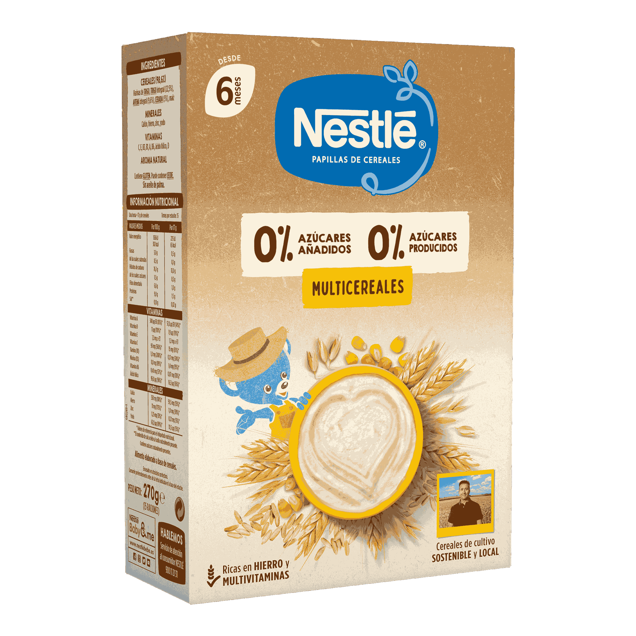Nestlé Multicereales 0%0% 270g